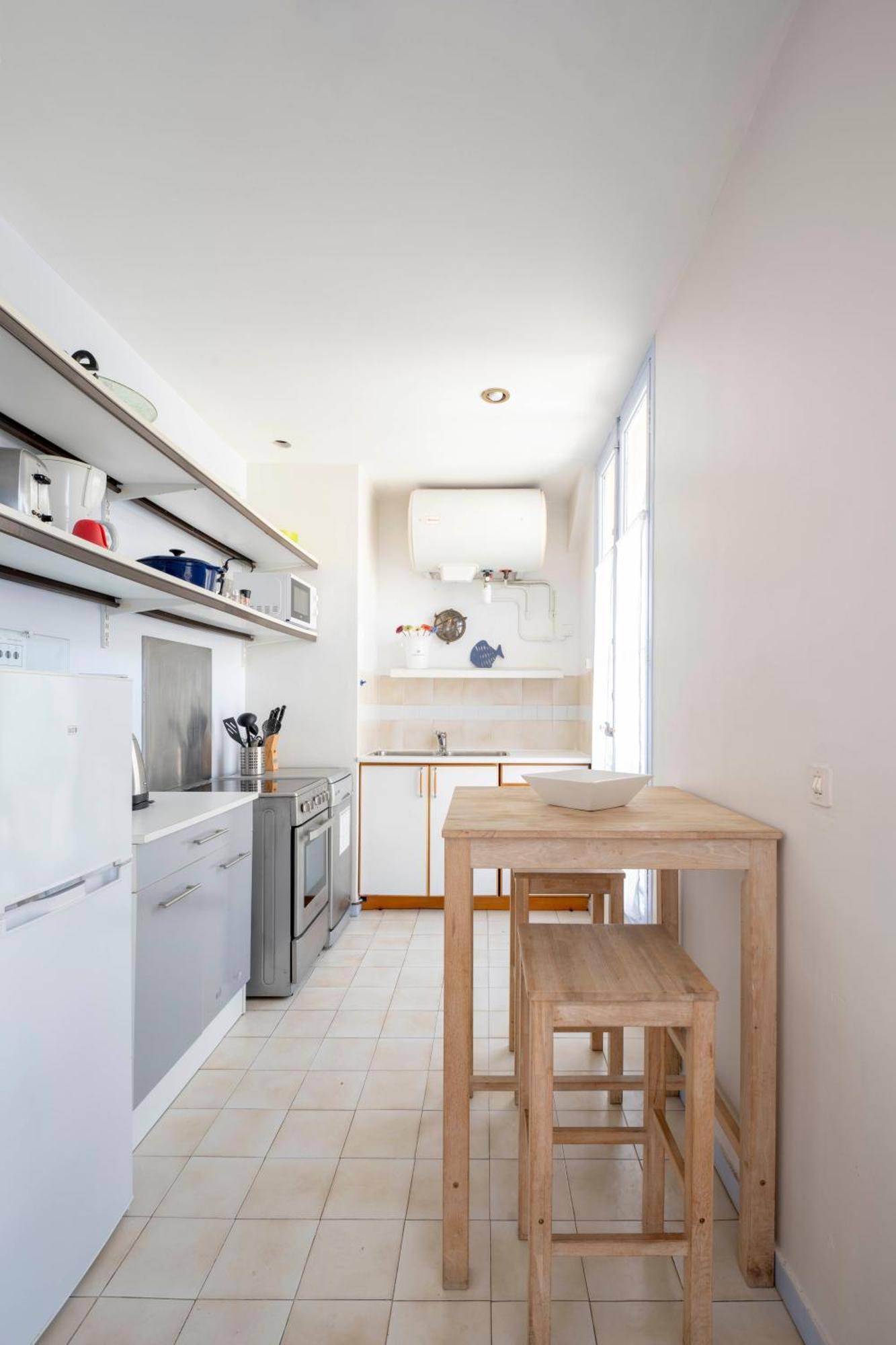 Charming 2p Air Conditioned Close To Sea,transportation & Amenities Apartamento *